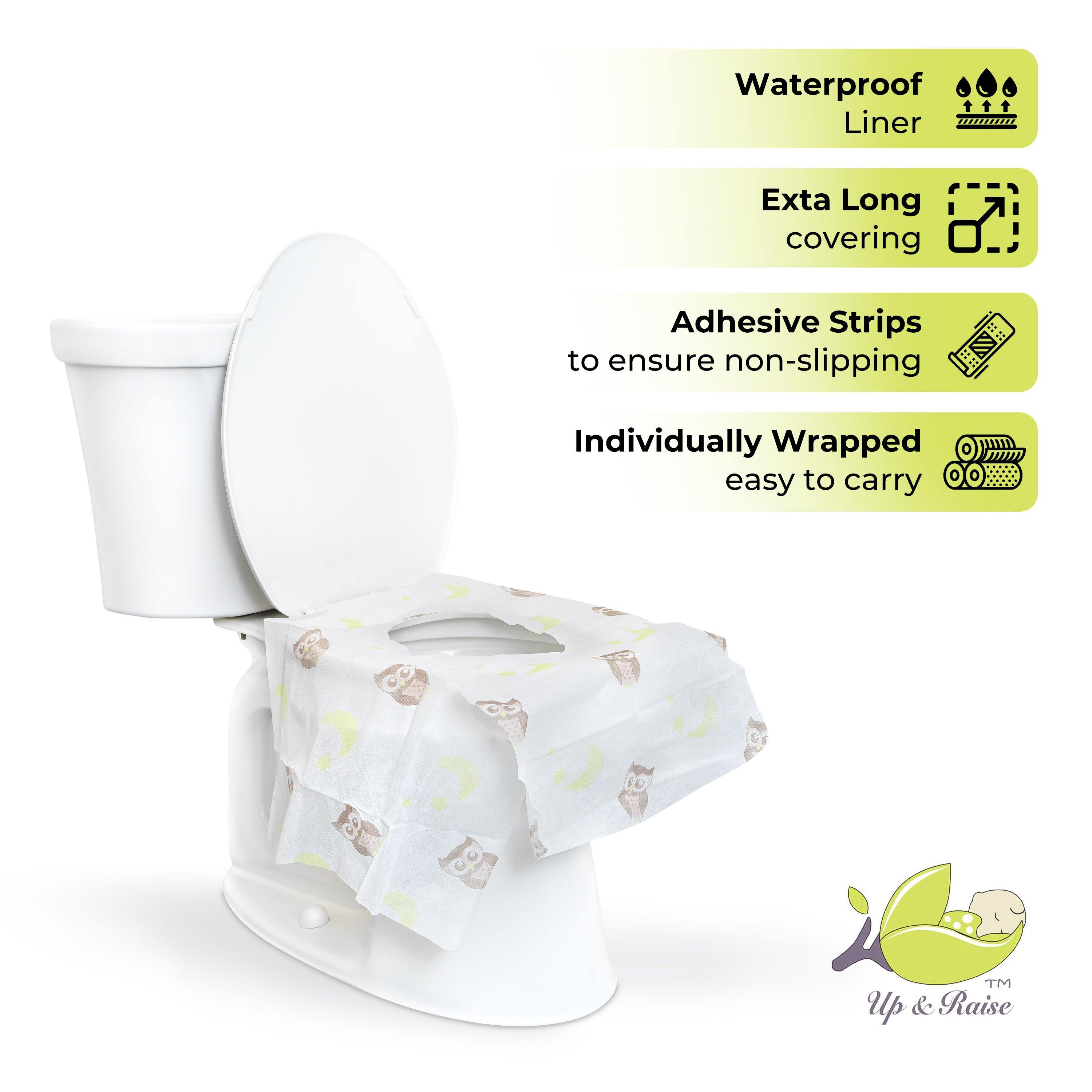 Up & Raise Disposable, Water-proof Toddler Toilet Seat Cover